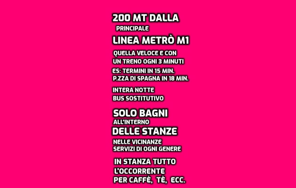 B&B Near Metro' Central Line - Only Wc In The Rooms 15 Minutes To Termini Station 20 To Spagna Square - In The Night Bus Roma Exterior foto